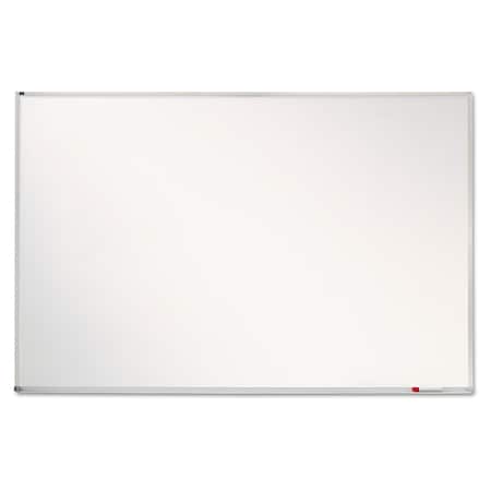 Quartet Porcelain Magnetic Whitebrd, 72"x48", Alum, Porcelain, 48", 72", Aluminum Frame, White PPA406